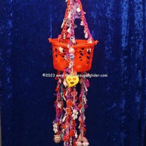 HEART BASKET RED TOY